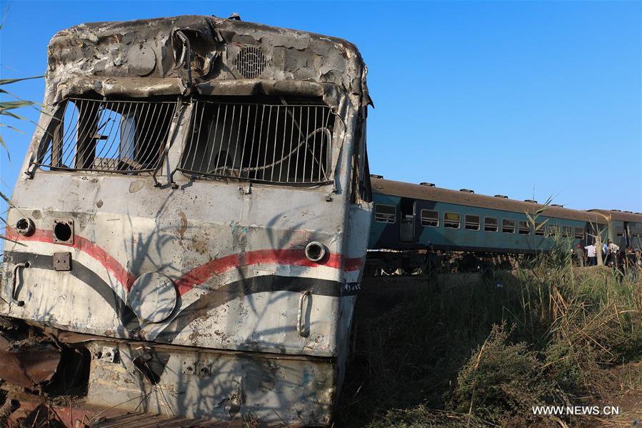 تقرير إخباري: 49 قتيلا و133 جريحا في حادث تصادم قطارين في مصر