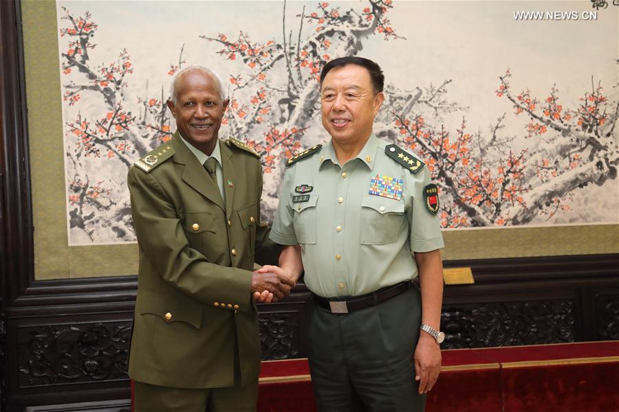 الصين وإثيوبيا تتعهدان بتعزيز العلاقات العسكرية