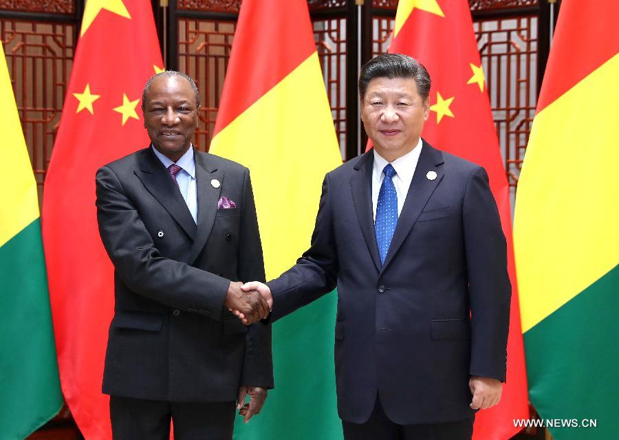 الرئيس شي: التعاون بين الصين وغينيا يكتسب قوة دافعة