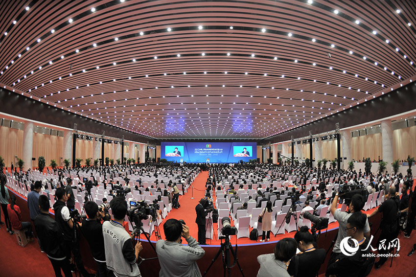 افتتاح معرض الصين والدول العربية 2017 في ينتشوان