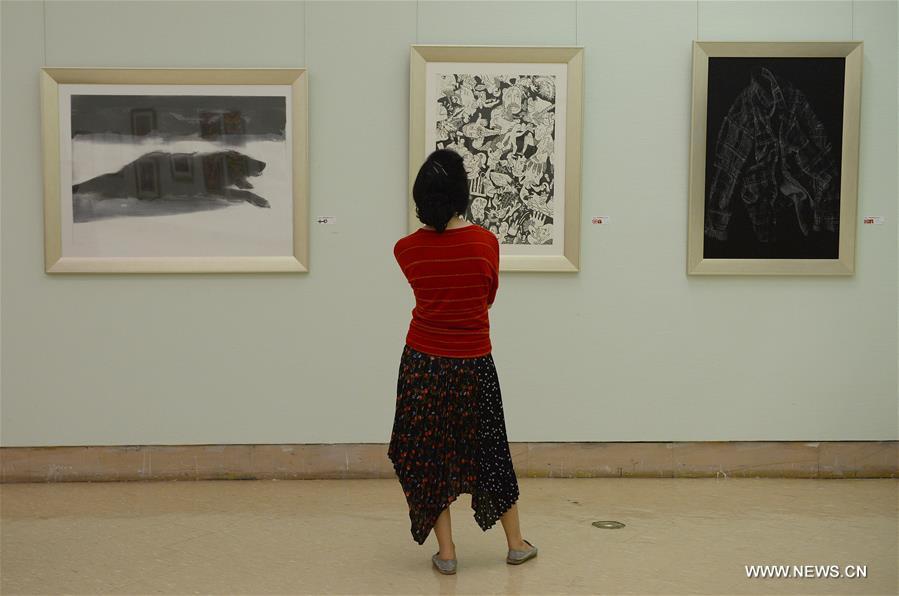 معرض الدعوة الدولي للفنون الجميلة لطريق الحرير اليوم في شمال غربي الصين