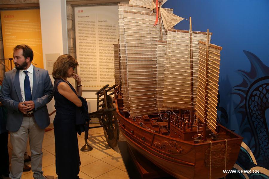 إقامة معرض العلوم والتكنولوجيا للصين القديمة في اثينا باليونان