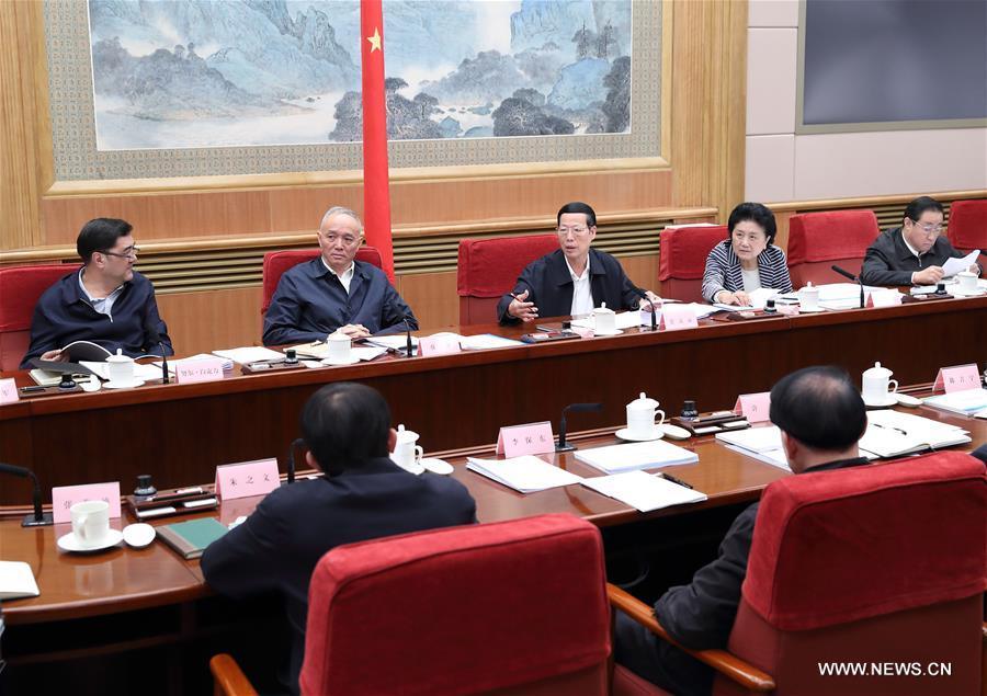 نائب رئيس مجلس الدولة الصيني: يجب الانتهاء من بناء منشآت الألعاب الأوليمبية 2022 بحلول نهاية 2019