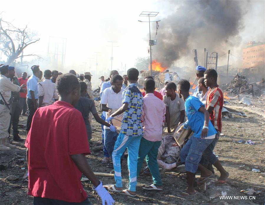 مقتل 40 وإصابة آخرين جراء انفجار في مقديشو
