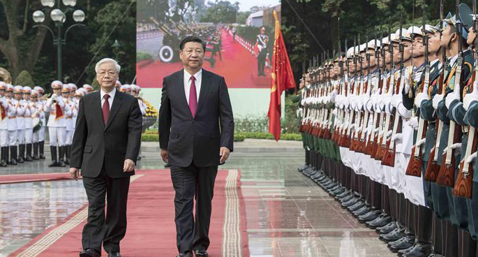 الصين وفيتنام تتفقان على تعميق الشراكة في ظل الظروف الجديدة