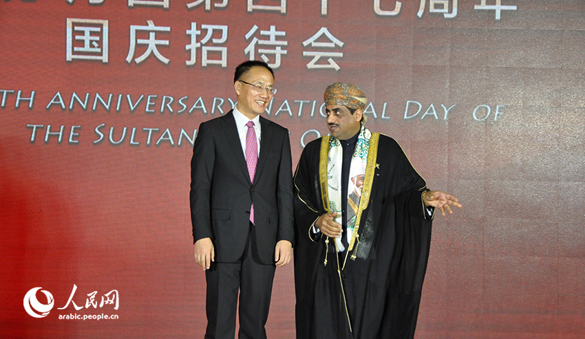 سفارة عمان لدى بكين تقيم حفل استقبال بمناسبة العيد الوطني الـ 47