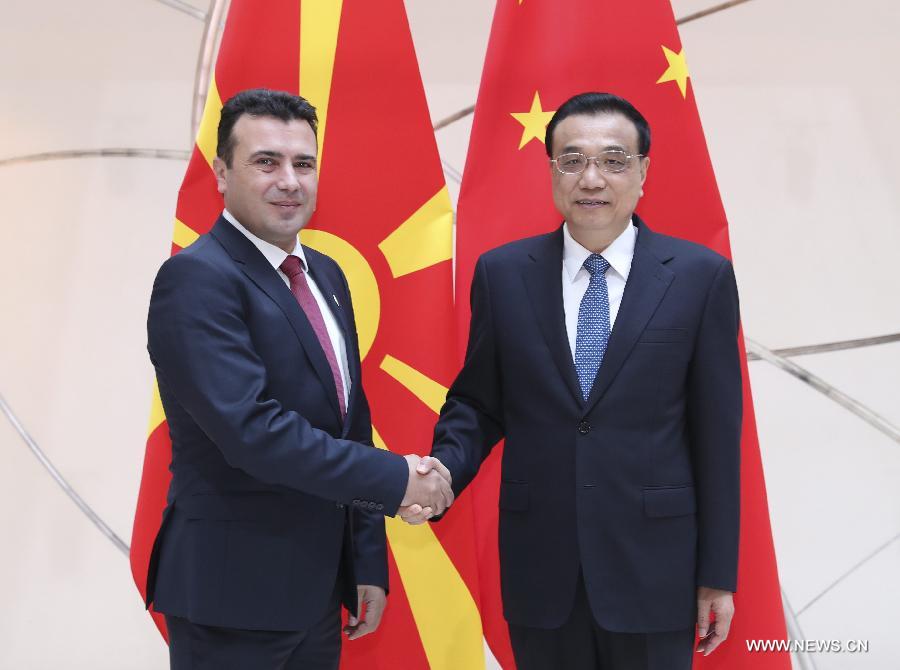 الصين ومقدونيا تتفقان على تعزيز التعاون الثنائي