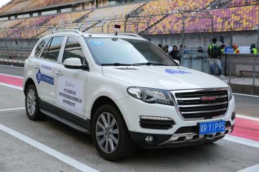 إقامة سباق السيارات الذكية الصينية بشنغهاي