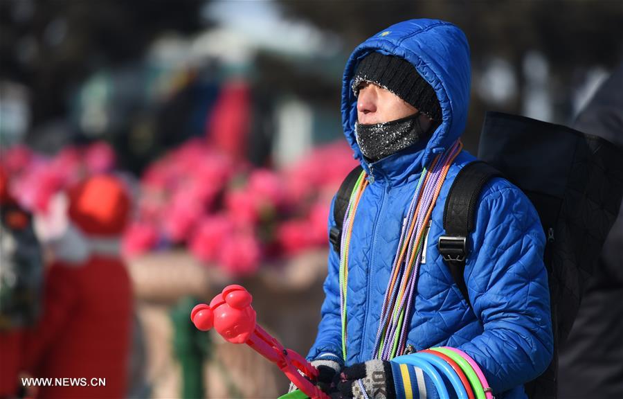 مقاطعة هيلونغجيانغ تشهد أبرد يوم مر بها خلال هذا الشتاء