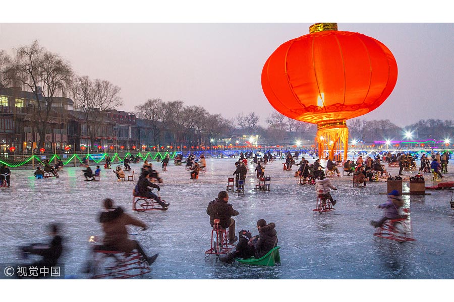بالصور: 10 أشياء الأكثر متعة في بكين خلال فصل الشتاء