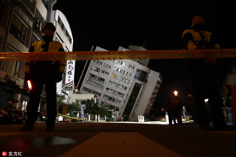 مصرع شخصين وإصابة أكثر من 100 آخرين في زلزال بتايوان