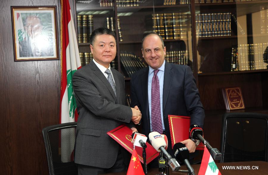 لبنان والصين يوقعان بروتوكول مساعدات للاجئين السوريين وللمجتمعات اللبنانية المضيفة