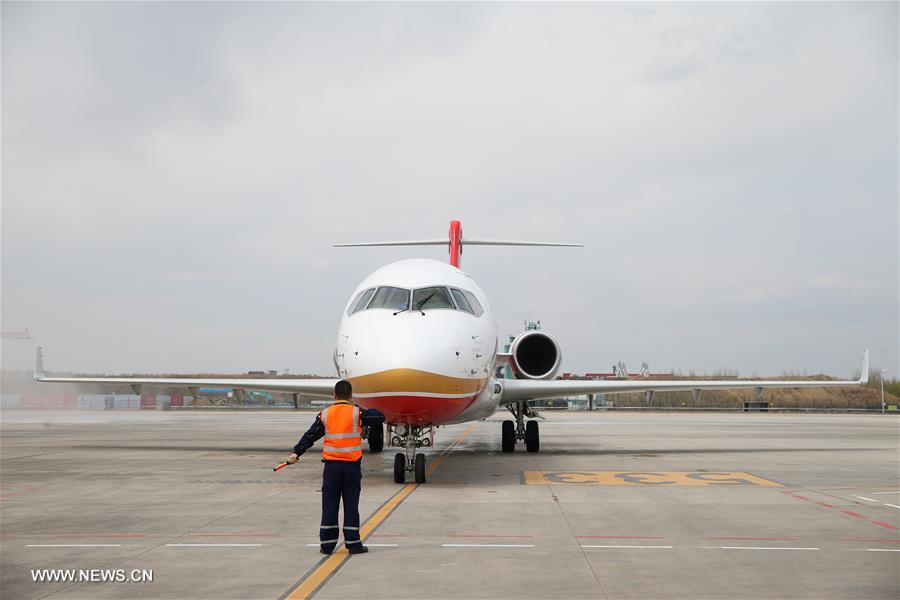 طائرة صينية تشق طرقا جوية جديدة في المناطق قاسية البرودة