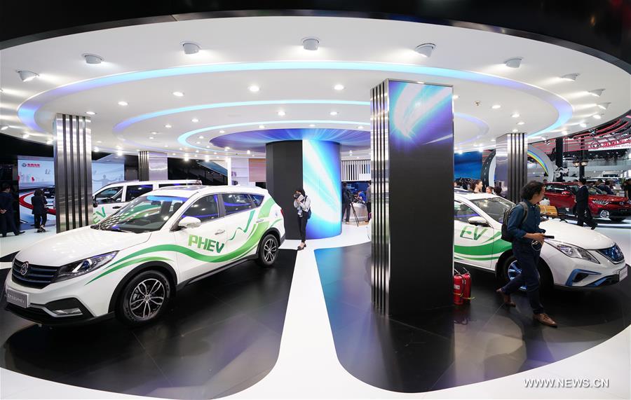 174 نوعا جديدا لسيارات الطاقة الجديدة في معرض بكين الدولي الـ 15 للسيارات