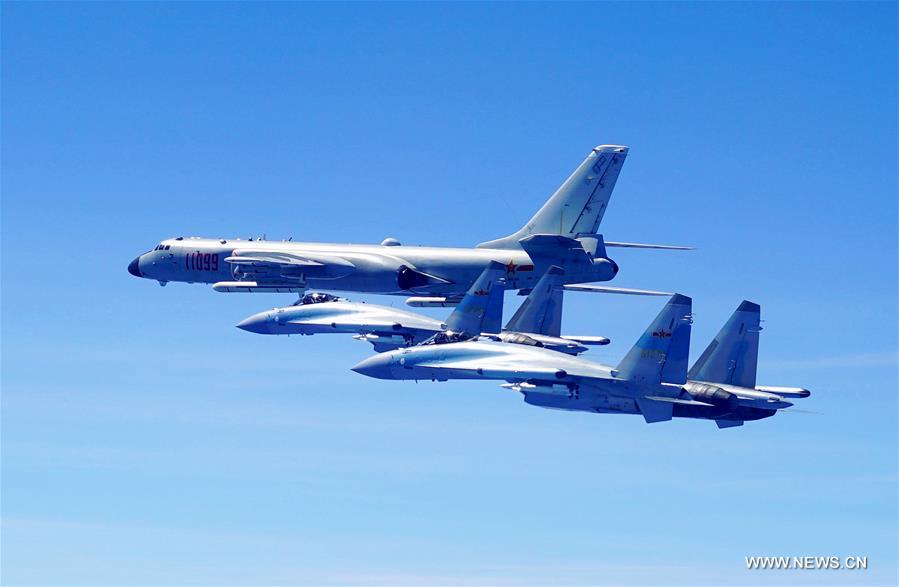 القوات الجوية الصينية تنظم تدريبات على الدوريات في جزيرة تايوان