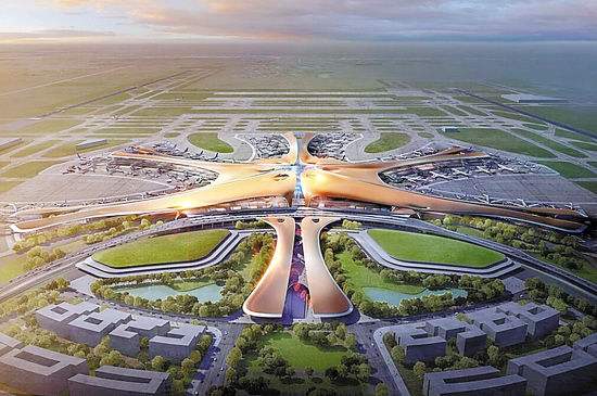 مطار بكين الجديد سيفتتح فى أكتوبر من العام المقبل