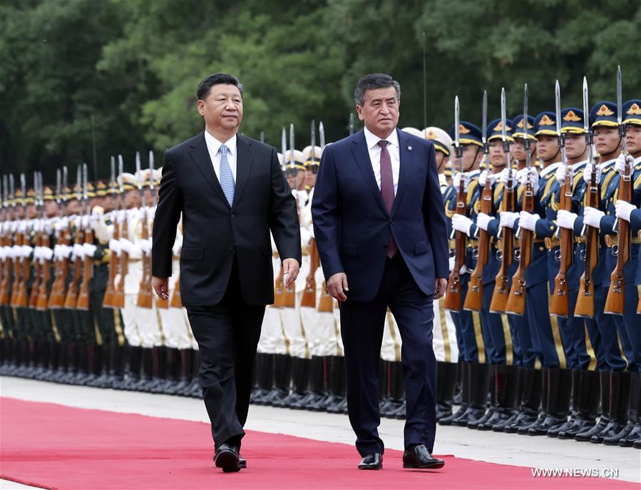 الصين وقرغيزستان توافقان على إقامة شراكة استراتيجية شاملة