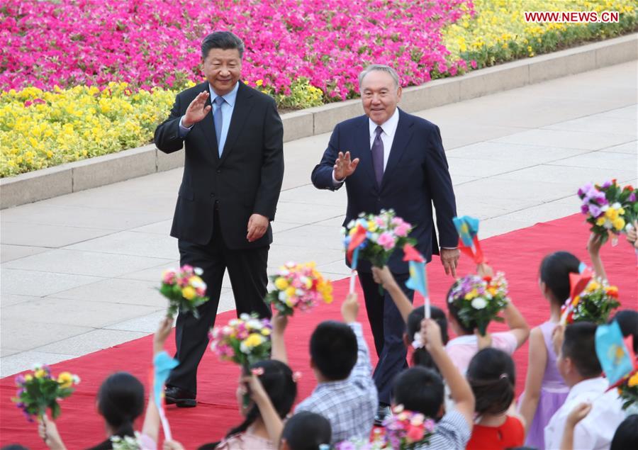 الصين وقازاقستان تتفقان على العمل سويا من أجل النهضة الوطنية لكل منهما