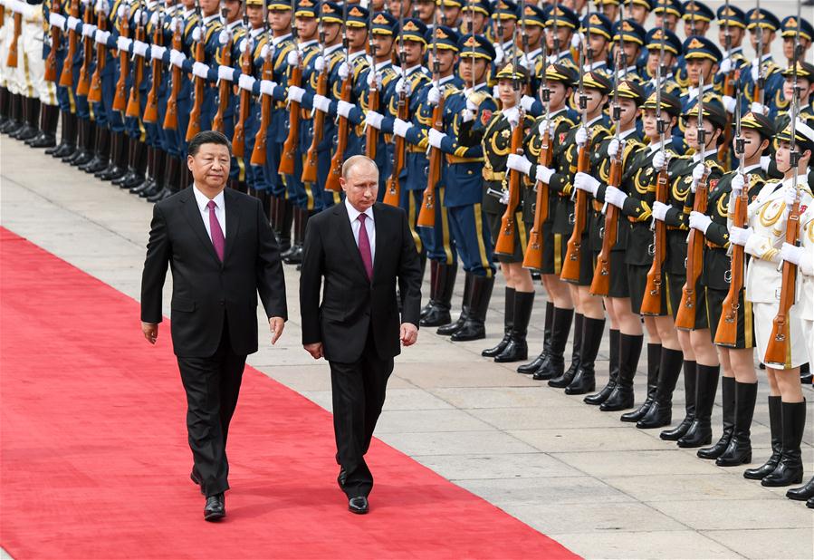 شي وبوتين يتفقان على تعزيز تنمية العلاقات الصينية-الروسية والارتقاء بها نحو مستوى أعلى