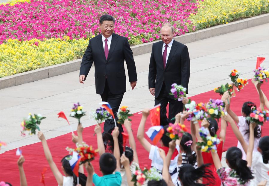 شي وبوتين يتفقان على تعزيز تنمية العلاقات الصينية-الروسية والارتقاء بها نحو مستوى أعلى