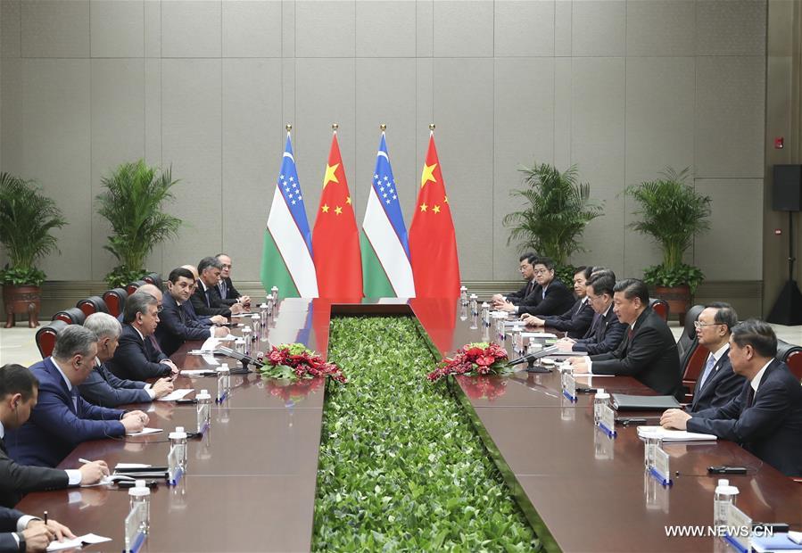 الصين تتطلع إلى تطوير الصداقة في جميع الظروف مع أوزبكستان من أجل تحقيق الرخاء المشترك