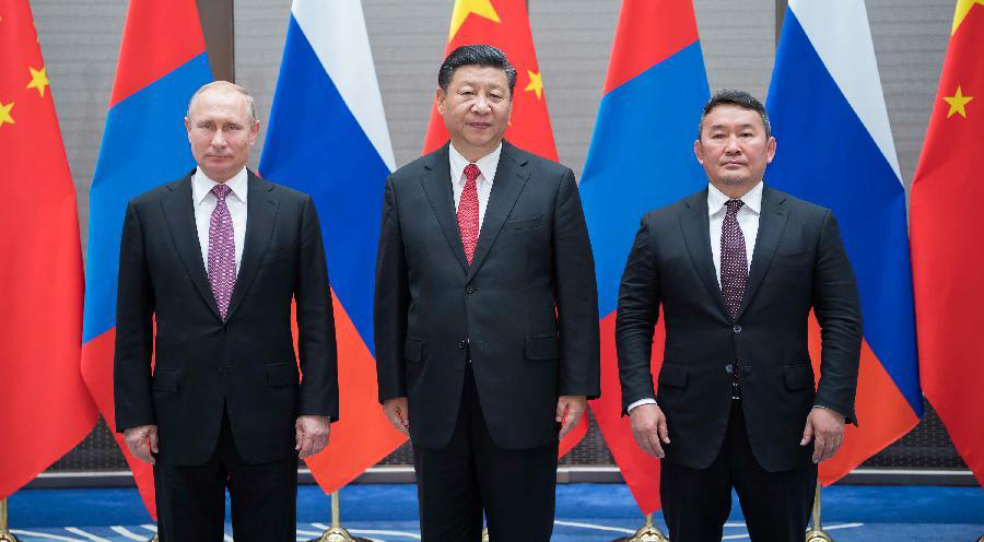 الصين وروسيا ومنغوليا تتعهد بتعزيز التعاون الثلاثي