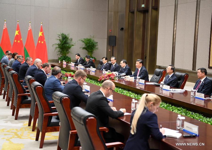الرئيس شي: الشراكة بين الصين وبيلاروس تدخل مرحلة جديدة