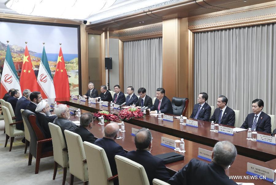 الصين وايران تتفقان على تعزيز التعاون البراجماتي