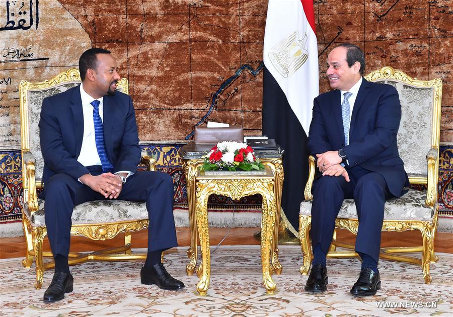 رئيس وزراء أثيوبيا يتعهد بالحفاظ على حصة مصر من مياه النيل والعمل على زيادتها