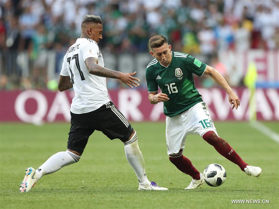 المكسيك تفوز على ألمانيا 1-0 في مباراتهما الأولى بكأس العالم في روسيا