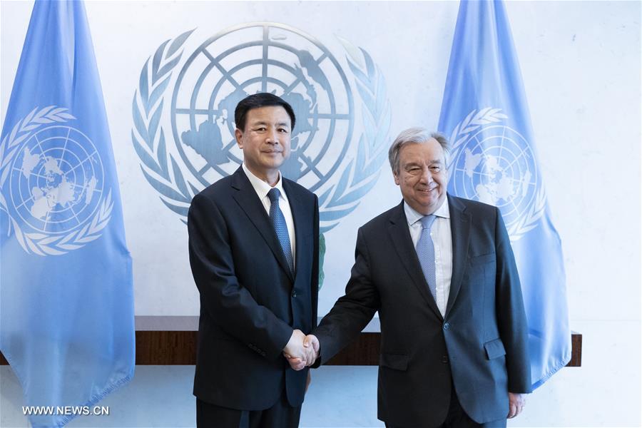 غوتيريس يشيد باسهامات الصين في مهمة الأمم المتحدة لحفظ السلام