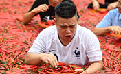 مسابقة أكل الفلفل الحار في مقاطعة هونان