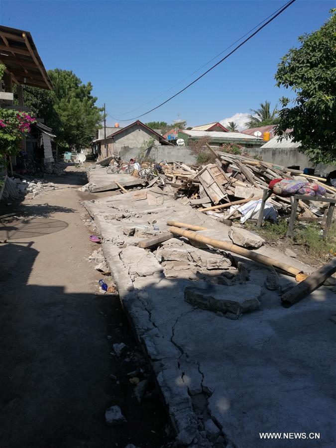 ارتفاع حصيلة قتلى زلزال وسط إندونيسيا إلى 91 شخصاً