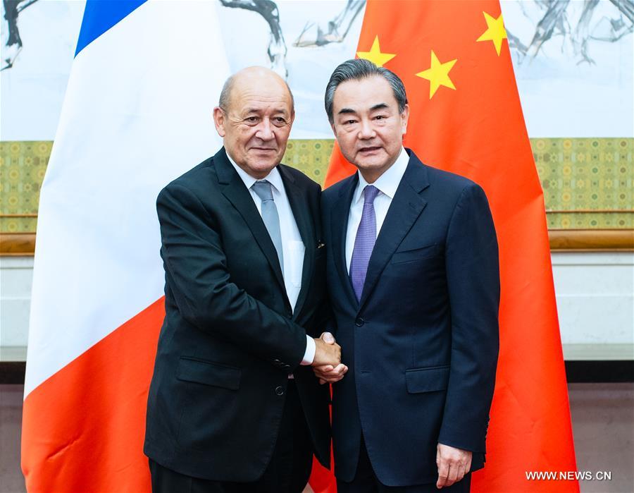 الصين وفرنسا تعتزمان تعزيز التواصل في بناء مبادرة الحزام والطريق