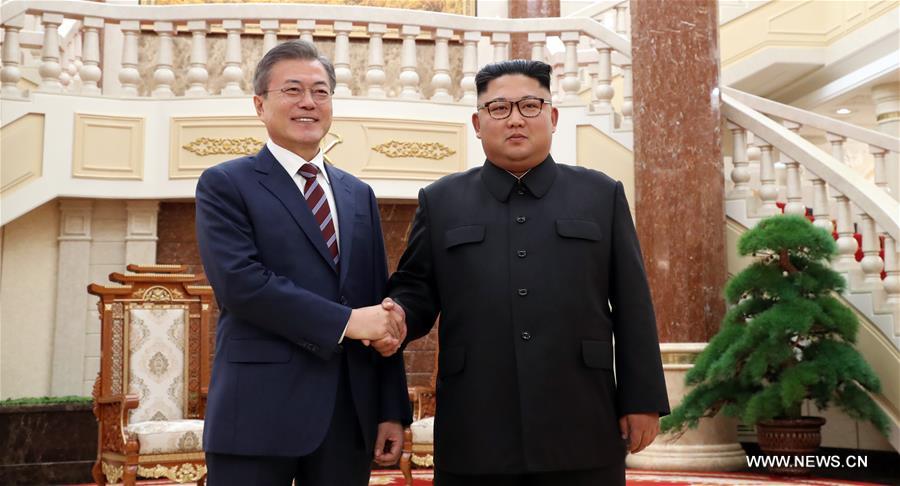 زعيم كوريا الديمقراطية ورئيس كوريا الجنوبية يبدآن محادثات حول العلاقات ونزع السلاح النووي