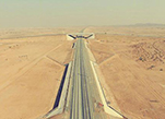الصين تشارك في إنجاز خط قطار صحراوي في السعودية يسير بسرعة 360 كم/ساعة
