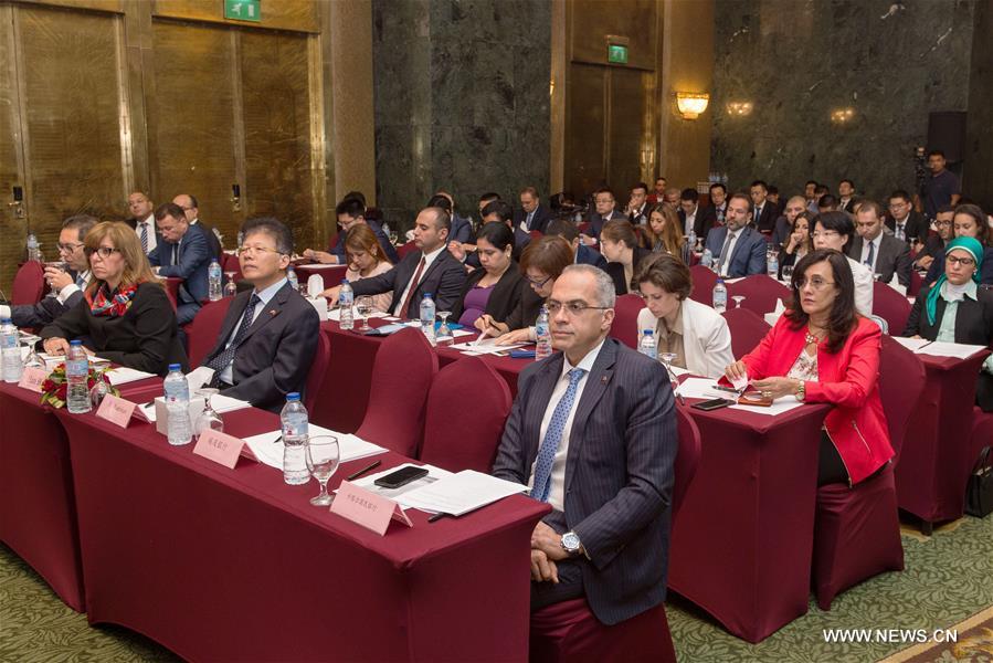 حلقة دراسية في القاهرة بحضور ممثلين لشركات مصرية وأجنبية وبنك التنمية الصيني