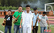 قصة بالصور: فرقة موسيقية من الطلاب المكفوفين