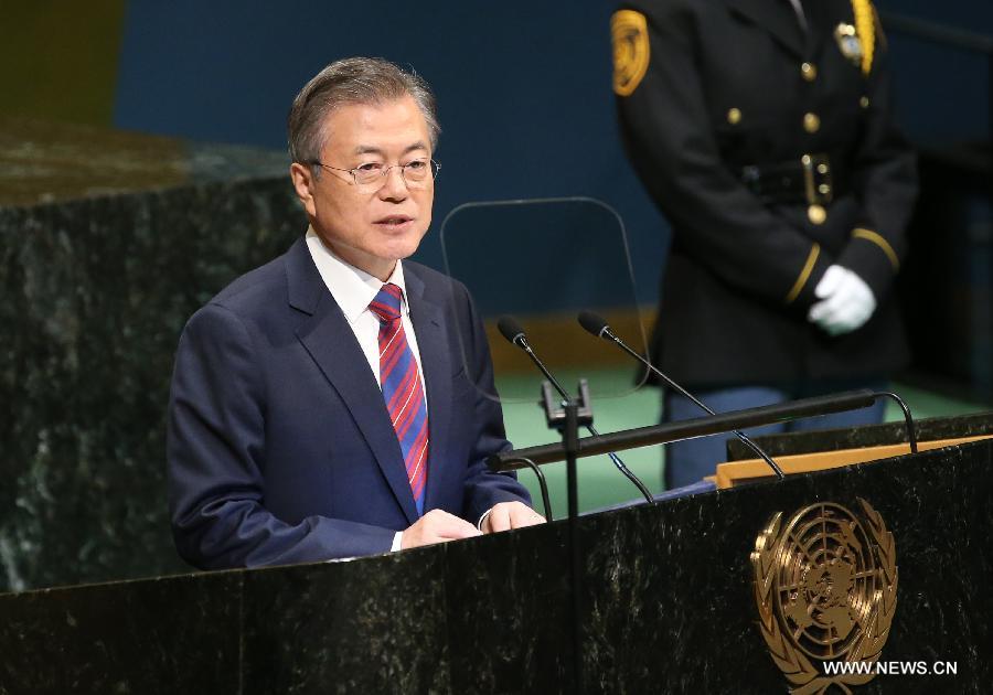 الرئيس الكوري الجنوبي يعرب عن تفاؤله بشأن السلام في شبه الجزيرة الكورية