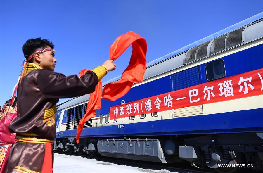 تدشين قطار شحن صيني اوروبي جديد يربط تشينغهاي بروسيا