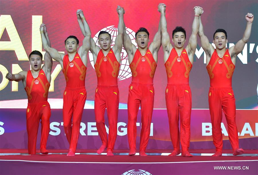 تقرير أخباري: الصين تتوج بلقب بطولة العالم للجمباز الفني لفرق الرجال وتتأهل لأولمبياد طوكيو