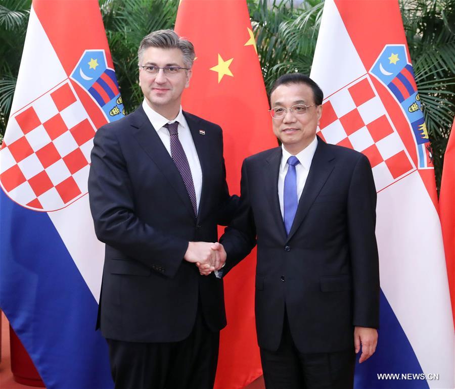 الصين تتعهد بتعزيز التعاون بين الشركات مع كرواتيا