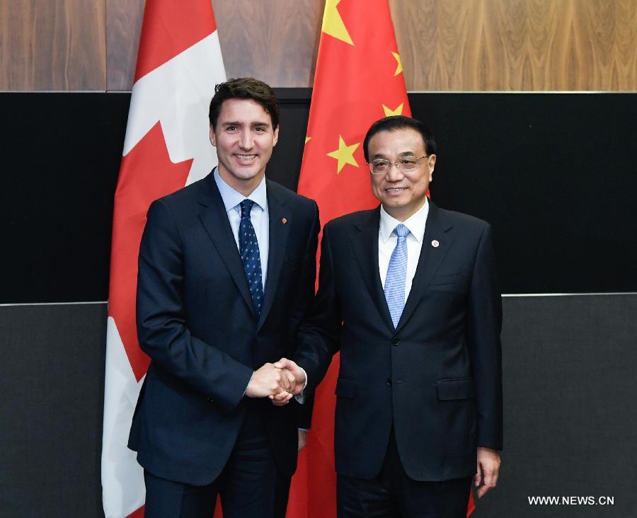الصين وكندا تمضيان قدما في مفاوضات اتفاقية التجارة الحرة