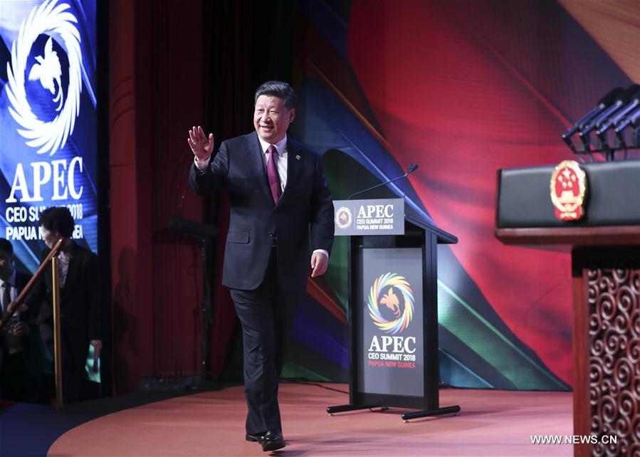 مقالة : الرئيس شي يحث على اقتصاد عالمي شامل وقائم على القواعد