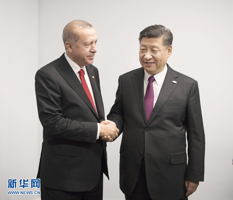 الرئيس شي يحث الصين وتركيا على تشارك فرص التنمية