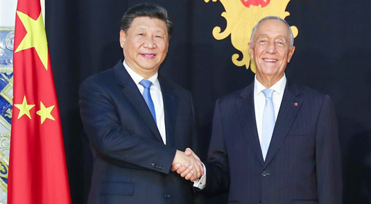 الصين والبرتغال تتفقان على السعي إلى مزيد من التقدم في التعاون