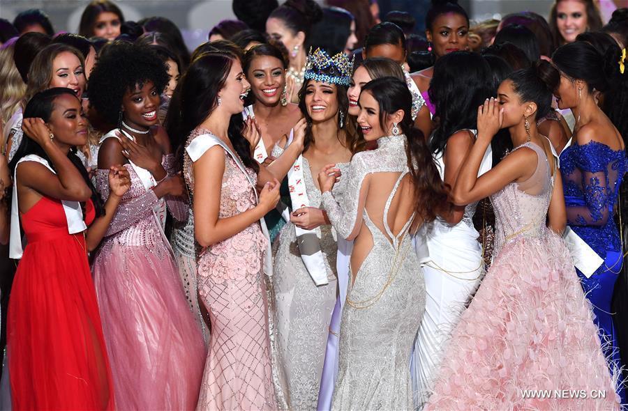 المكسيكية تتوج بلقب ملكة جمال العالم 2018 فى سانيا