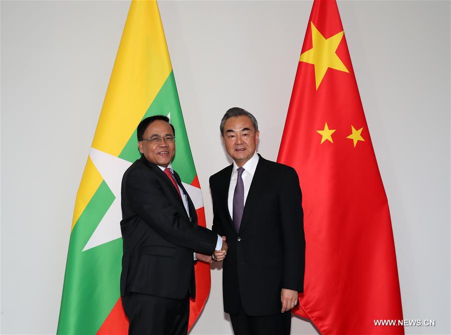 الصين وميانمار تتعهدان بتعزيز العلاقات والتعاون