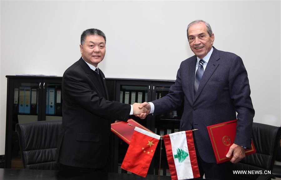 السفير الصيني لدى لبنان يلتقي رئيس مجلس الإنماء والإعمار