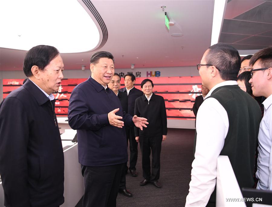 تقرير إخباري: الرئيس شي يؤكد أهمية التطوير المتكامل للإعلام